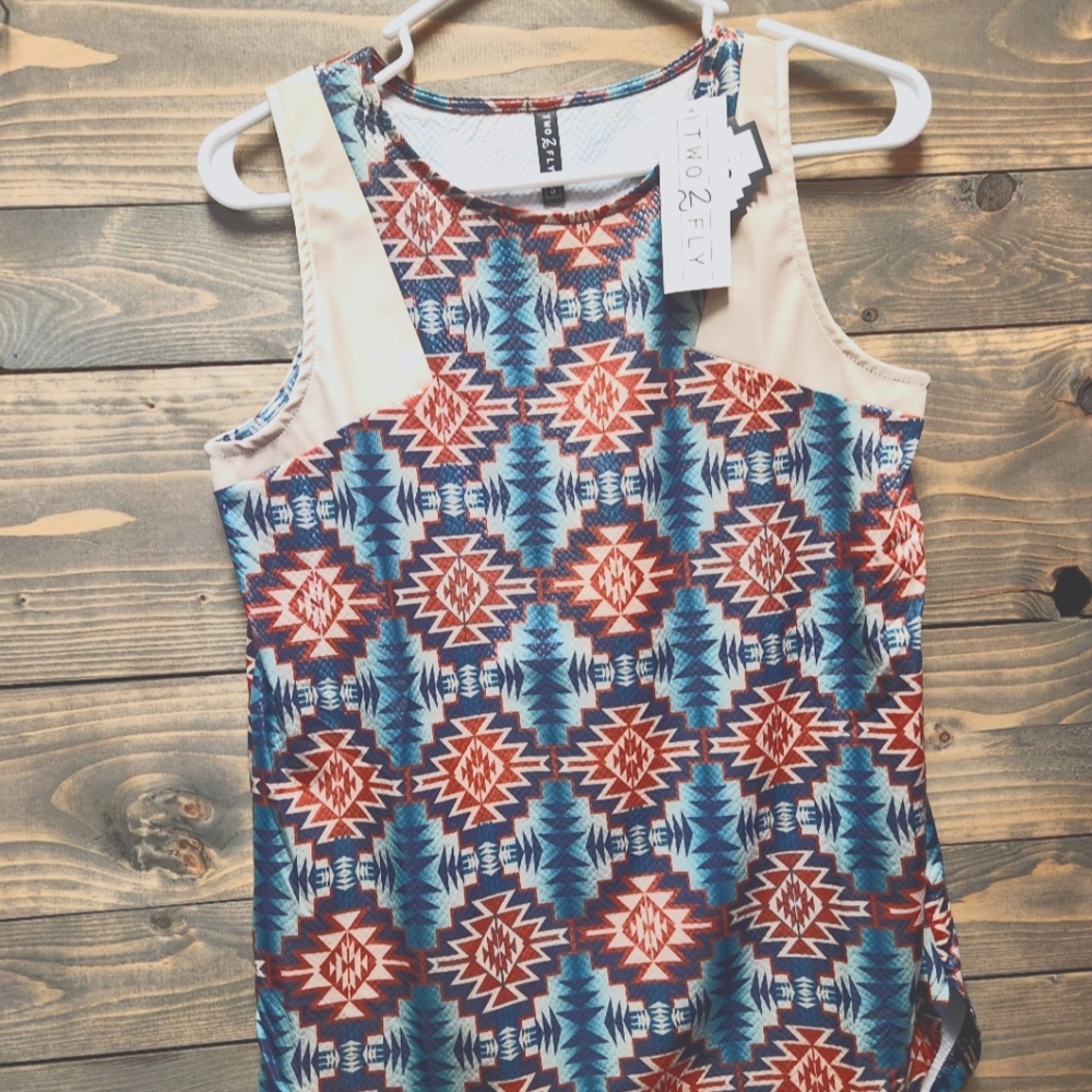TWO 2 FLY TANK WESTERN TANK TOP